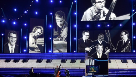 Dave Brubeck received a posthumous tribute at the 2013 Grammy Awards.