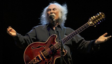 David Crosby's new solo album, his first such release in two decades, is called Croz.