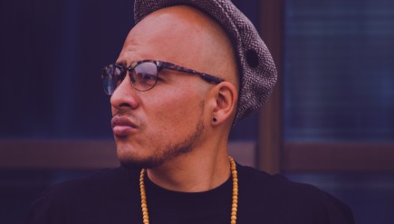 Rapper Bocafloja is a pioneer of Mexican hip-hop.