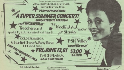 Buddy Esquire was a prolific handbill artist in hip-hop's early days in the South Bronx. He taught himself how to draw and different styles of lettering by checking out books from the local library — and his flyers are some of the only surviving documents from hip-hop's birth.