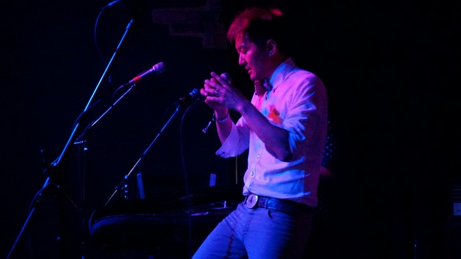 Kishi Bashi performs at The Dirty Dog in Austin, Texas during the 2014 South by Southwest Music festival.