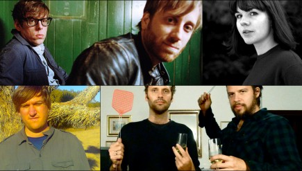 Clockwise from upper left: The Black Keys, Tiny Ruins, Winged Victory For The Sullen, Dylan Shearer