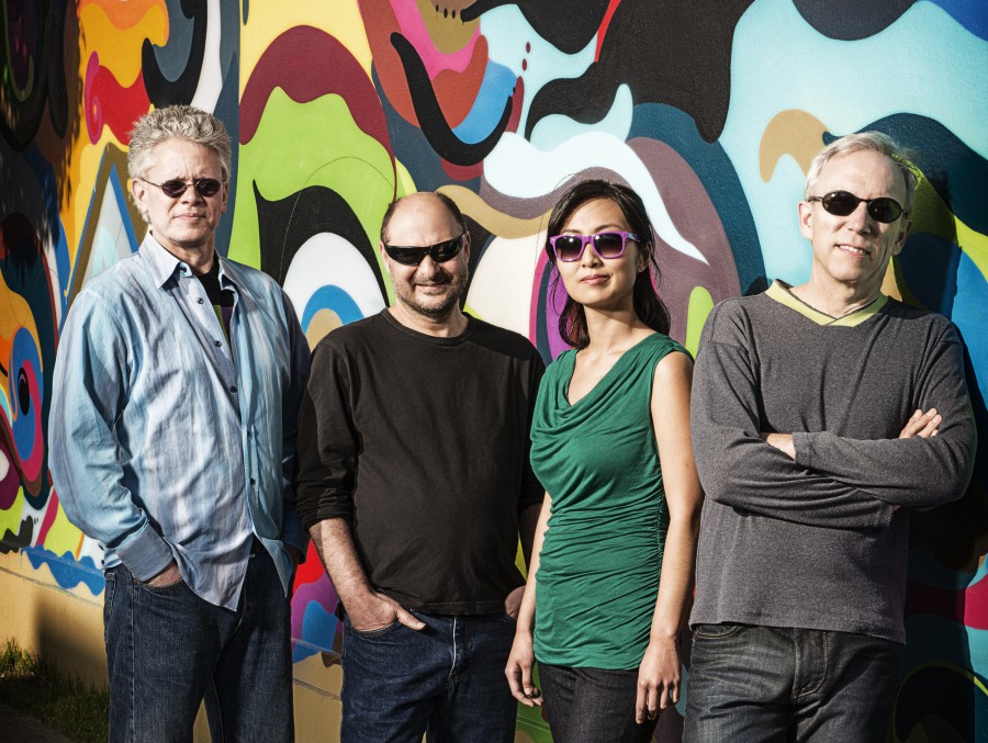 The Kronos Quartet (from left): David Harrington, John Sherba, Sunny Yang and Hank Dutt.