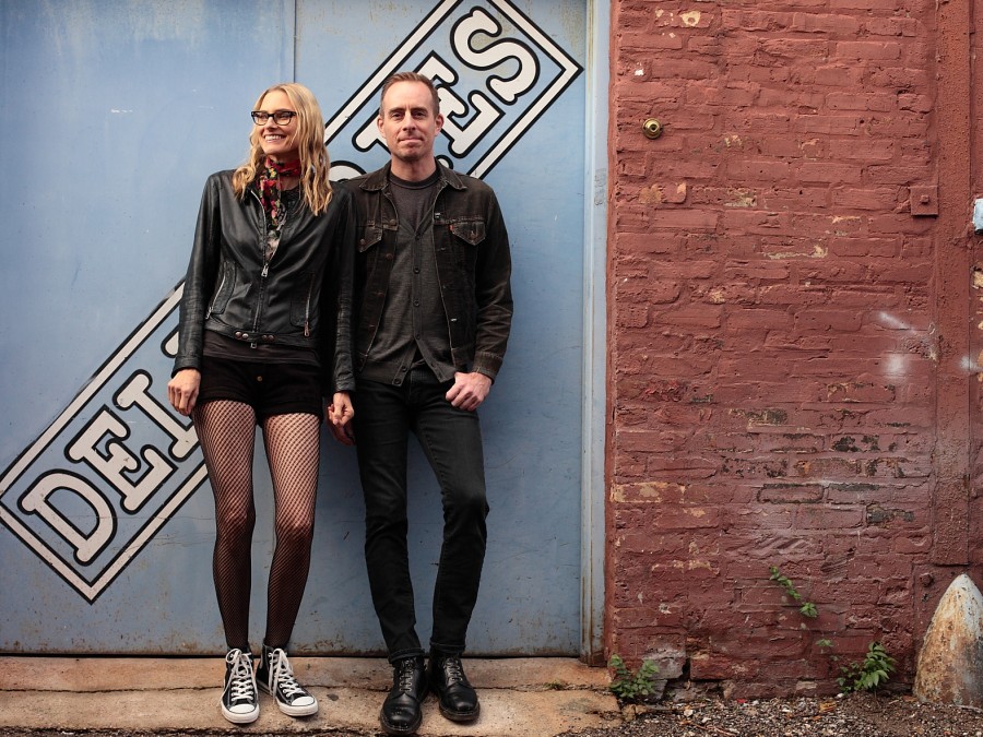 Aimee Mann and Ted Leo of The Both, whose self-titled debut album comes out April 15.