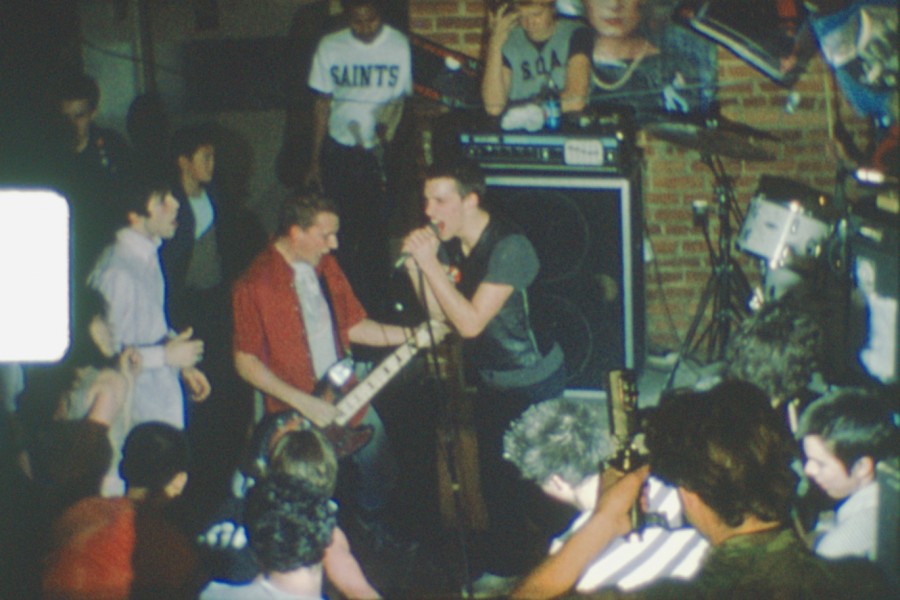 "Punk the Capital" features footage of D.C. bands like Teen Idles, shown here in 1980.