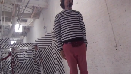 A behind the scenes look at OK Go making their video "The Writing's on the Wall"