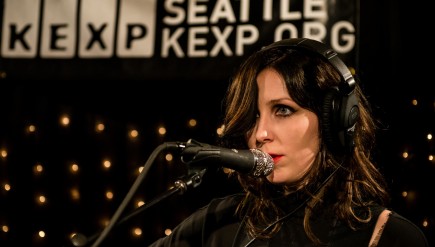 Chelsea Wolfe performs live at KEXP's studios in Seattle.