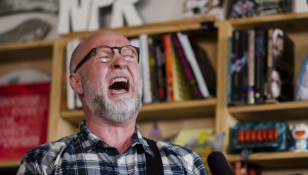Tiny Desk Concert with Bob Mould on June 16, 2014.