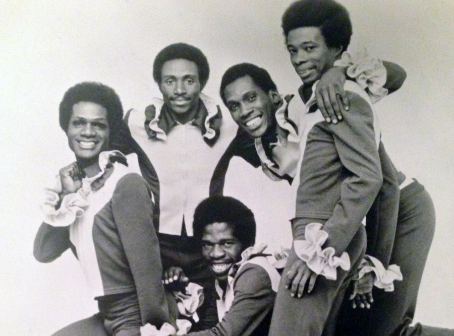 D.C.'s Dynamic Superiors featured an openly gay singer, Tony Washington (far left).