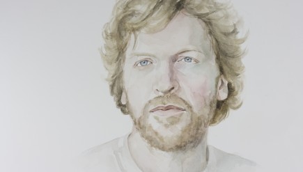 A portrait from the video to Doug Paisley's song "Until I Find You."