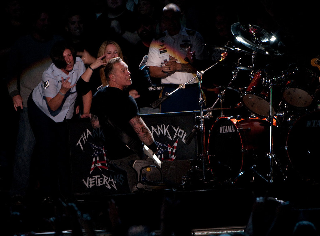 Metallica at Concert For Valor