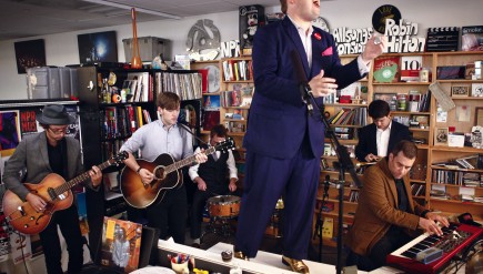 Tiny Desk Concert with St. Paul And The Broken Bones on October 15, 2014.