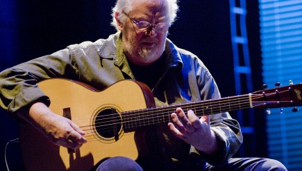 John Renbourn performs  onstage at the Royal Festival Hall in London June 29, 2008. The influential guitarist died at his home in Scotland Thursday. He was 70.
