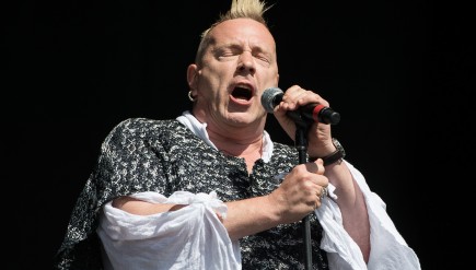 John "Johnny Rotten" Lydon, seen here with his band Public Image Ltd at the 2013 Glastonbury Festival, is the former frontman of the Sex Pistols.