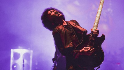 His Purpleness Prince played two "surprise" shows at Warner Theatre Sunday night.