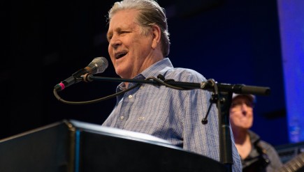 Brian Wilson performs at World Cafe Live.