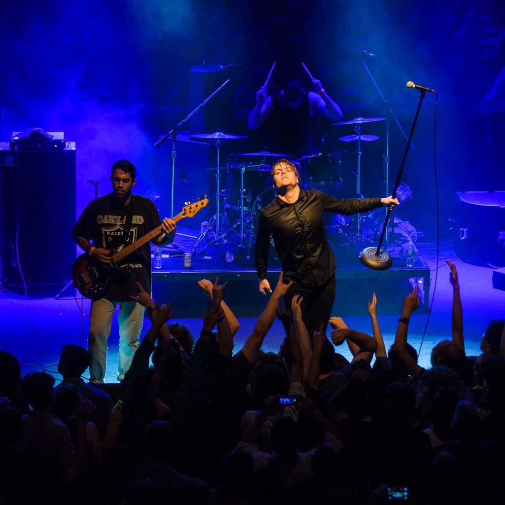 Deafheaven performs at the Howard Theatre in Washington, D.C.