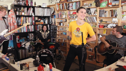 Tiny Desk Concert with Wolf Alice.