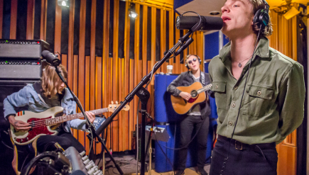 Cage The Elephant performs live in studio for KCRW.