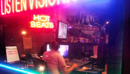 A full-service recording studio and Internet radio station, D.C.'s Listen Vision hosts 74 programs a week.