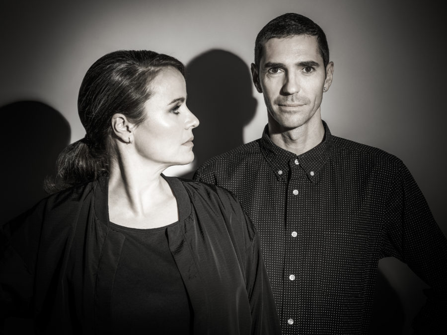 Virginia-based Martyn Deykers, right, has a new album out with Berlin-based Steffi Doms.