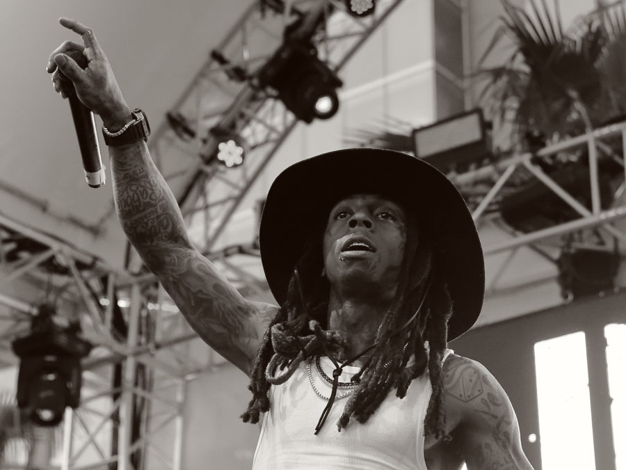 Lil Wayne performing in Las Vegas in 2015. His memoir, Gone 'Til November, is out now.